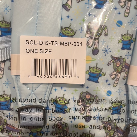 Stoney Clover Lane SCL X Disney Pixar Toy Story Buzz Lightyear Mini Backpack - Picture 4 of 5